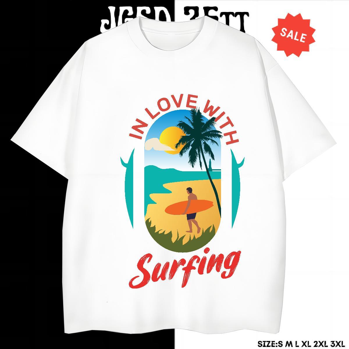 Classic Mens T Shirts 230g Pure Cotton wave Street wear Hip Hop Plus Size Cartoon Breathable Short Sleeve Tshirt for Man Woman 2024 Designer Wear