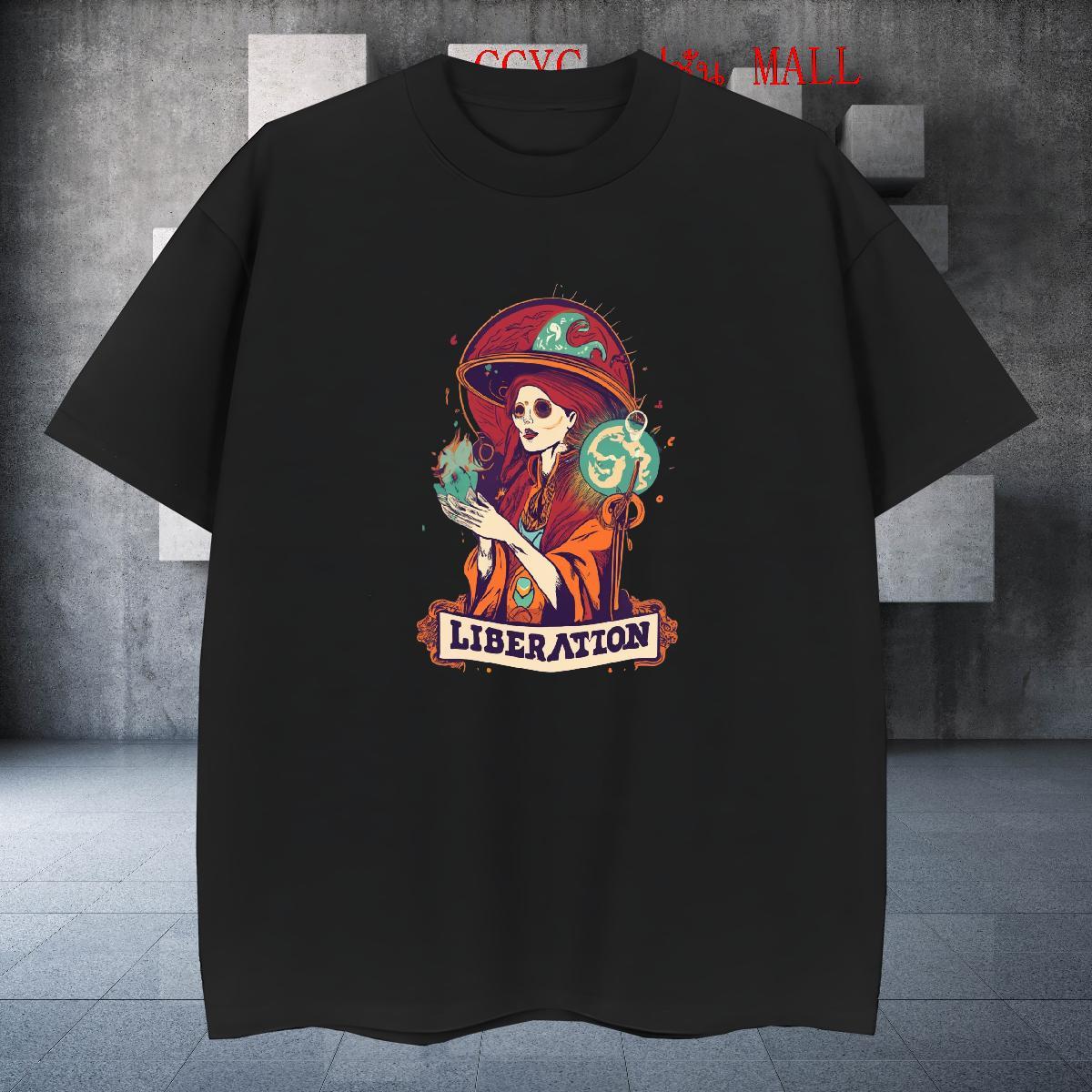 Brand T shirt 230g Cotton skull Home Outdoor Plus Size Cartoon Breathable Short Sleeve Men Tees DIY Customized Clothes