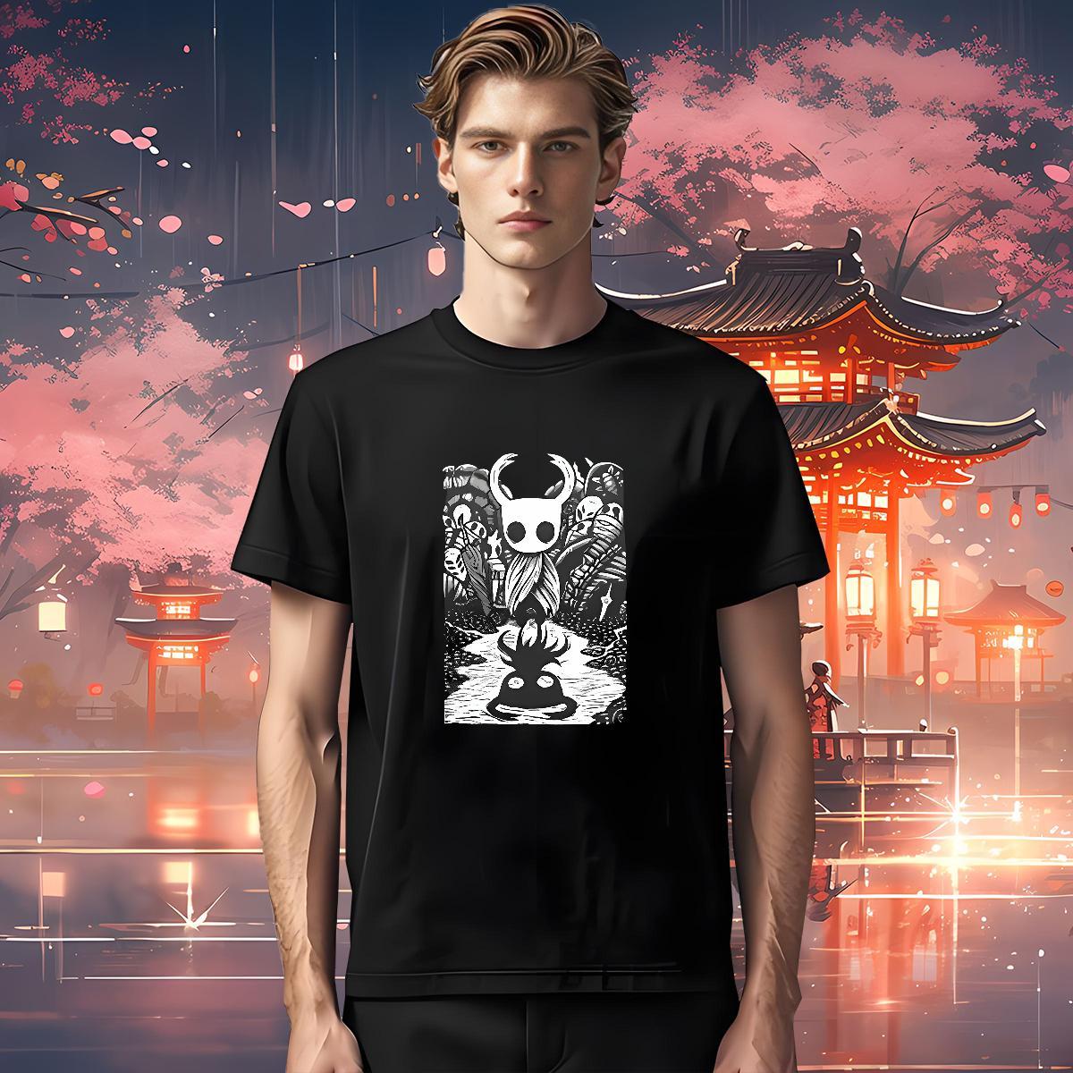 Unisex T-Shirts 230g Pure Cotton monster Casual Daily Wear Custom Print Oversized Breathable Short Sleeve Couples T Shirts 2024 Tees Shirts