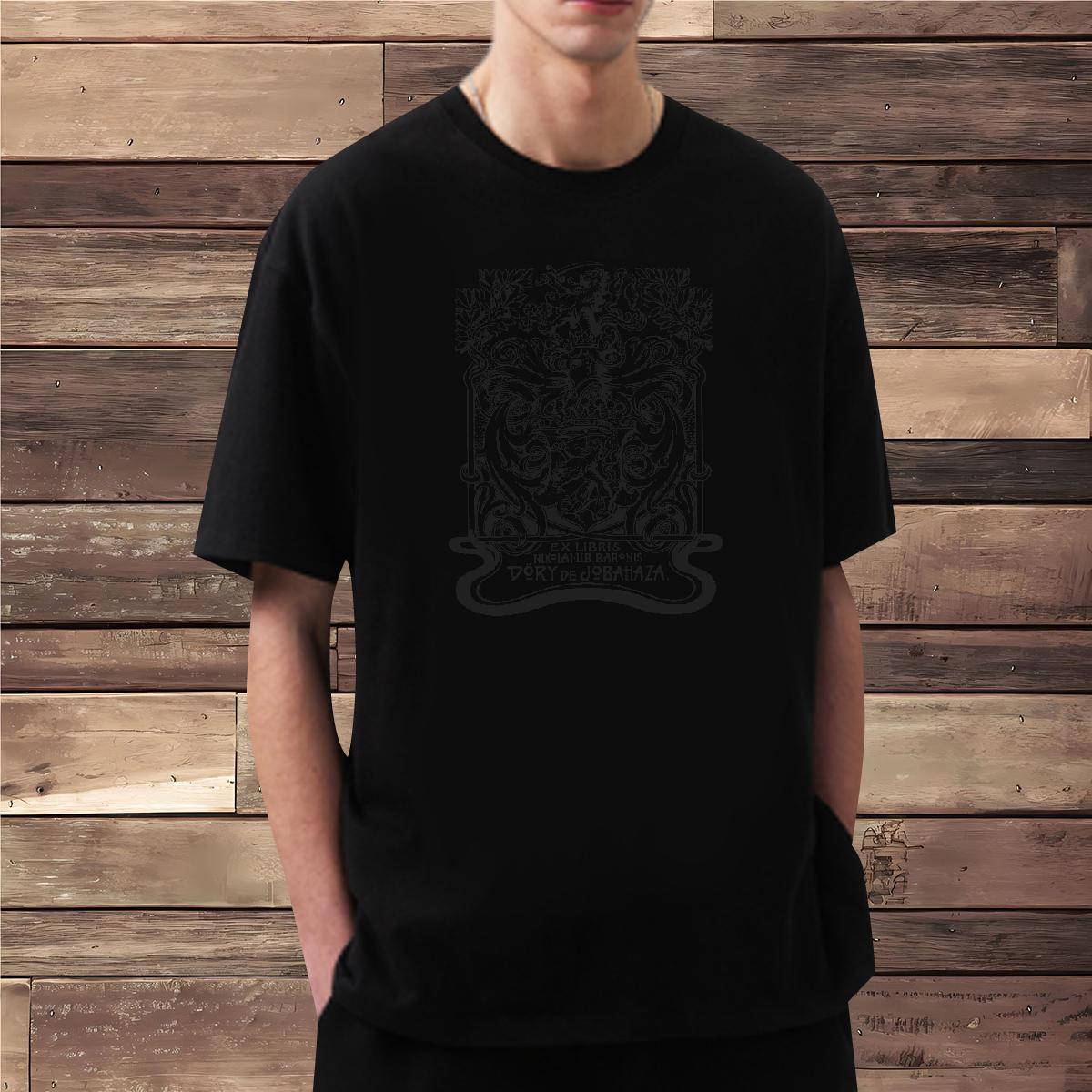 Loose T Shirt For Man 100% Cotton 230g The Cross Daily Outfit DIY Printed Pure Cotton Tshirt for Man Woman Custom Clothings