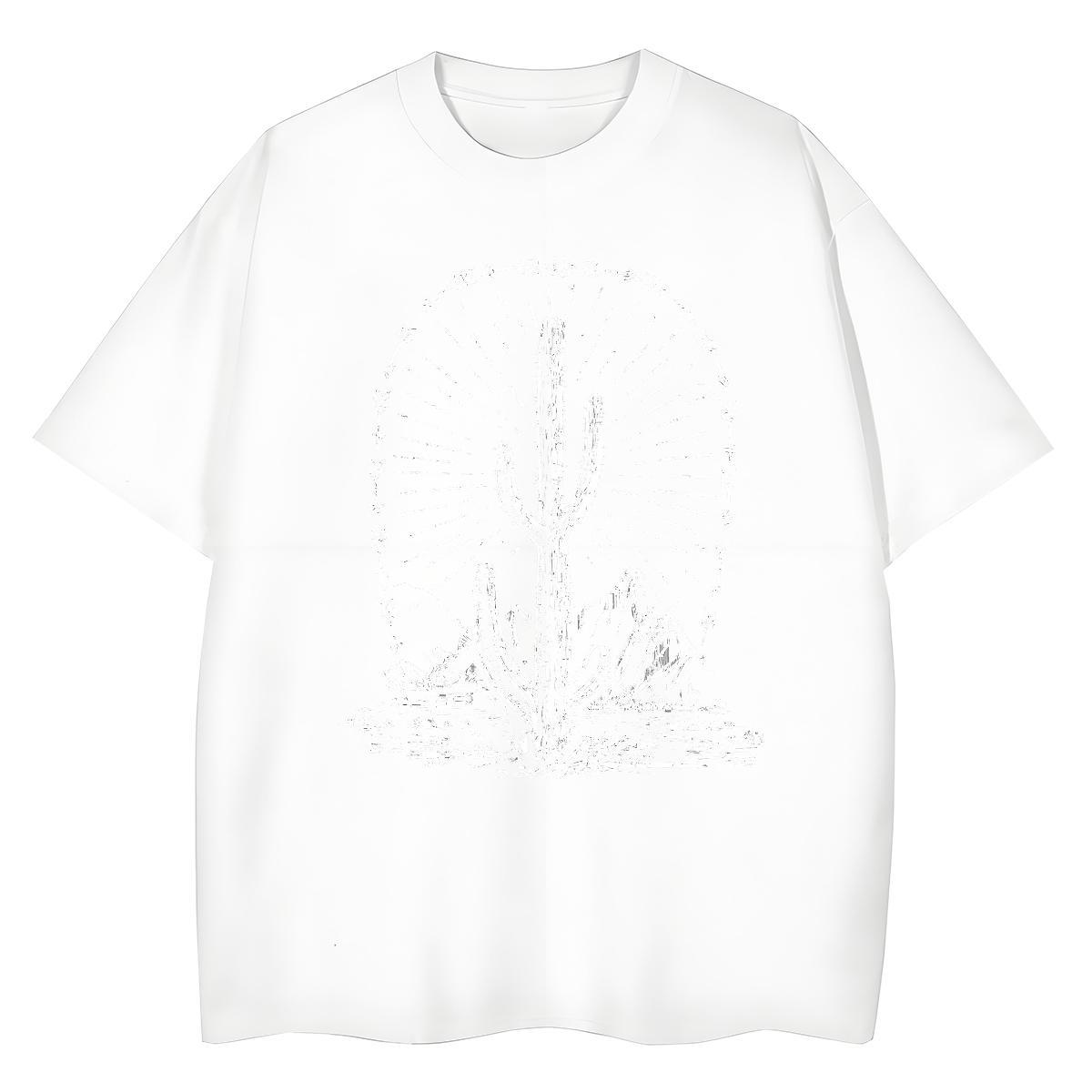 Designer Nice Couples T Shirts 230g Pure Cotton handpainted Sport T-Shirts Round Neck Short Sleeve Customized Tee Shirt
