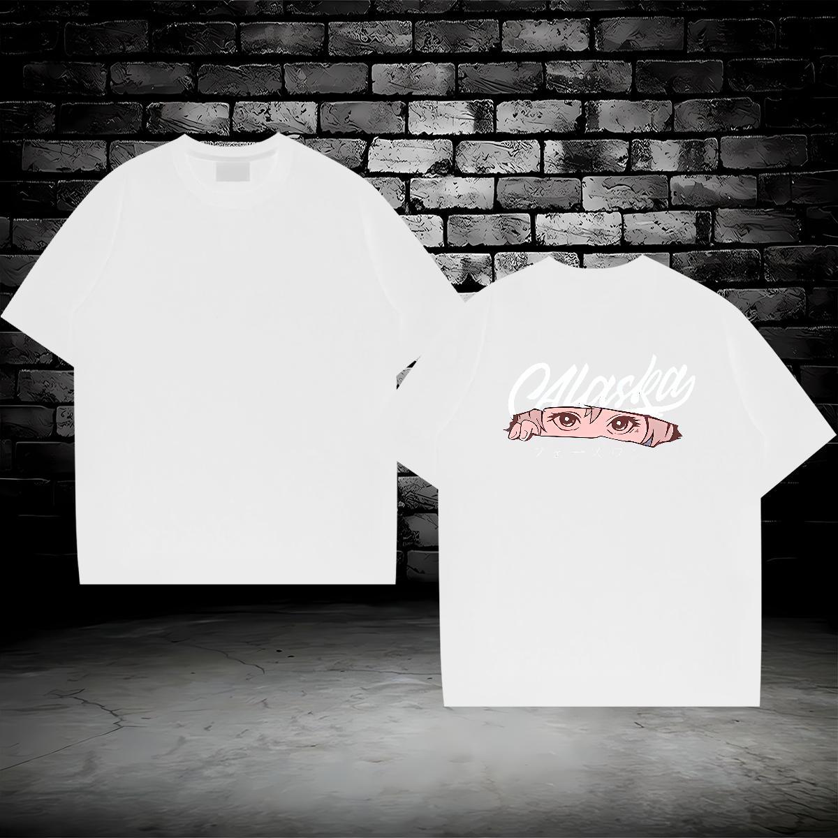 Unisex Mens T Shirts 230g Cotton eyes Hip Hop Oversized 4XL Pure Cotton Men Tshirts Wholesale Tops