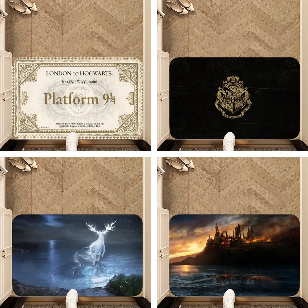 Harrys P Potter Floor Mat Bedroom Decoration Balcony Non slip Door Mat Living Room Carpet 240826