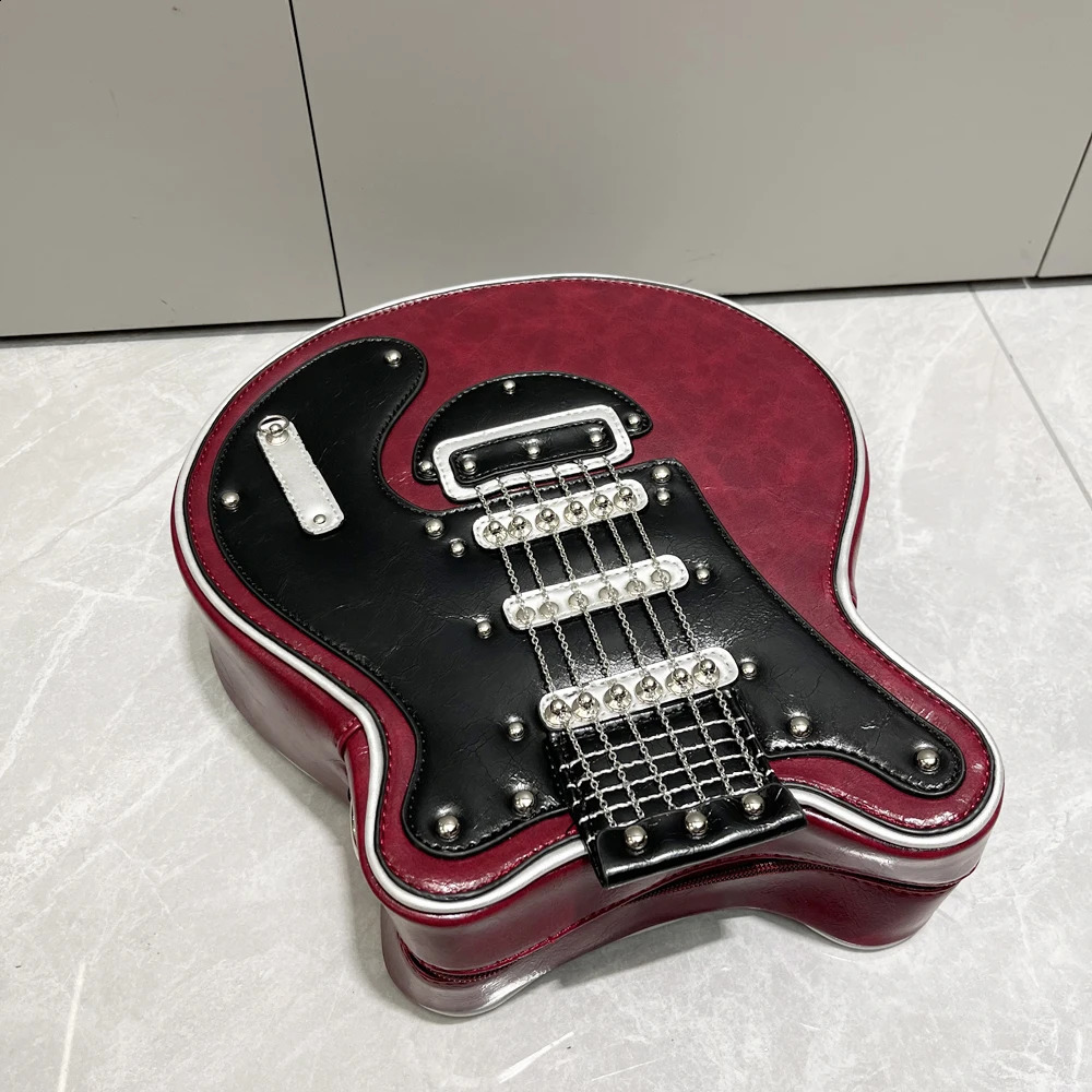 Purses And Handbags For Women er Leather Crossbody Shoulder Bag Handmade Guitar Shape purse Bags Purse 240826