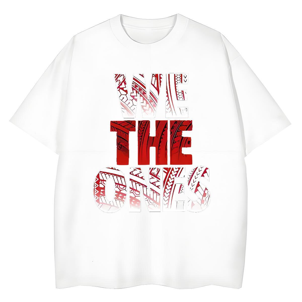 Loose Couples T Shirts 230g Pure Cotton letter Casual Daily Wear Women T Shirts Breathable Crew Neck Custom Print Plus Size Tshirts