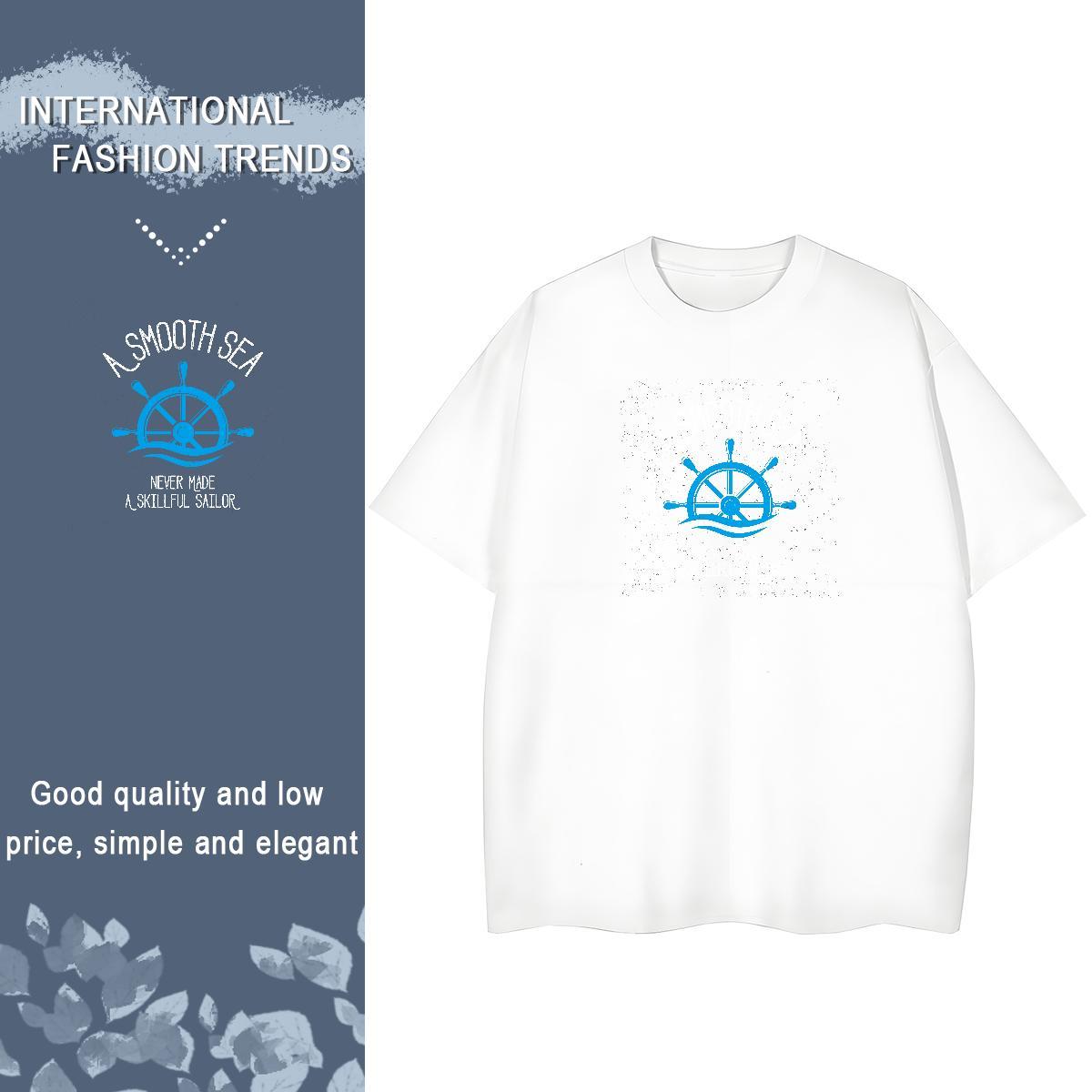 Brand Womens Tshirts 100% Cotton 230g letter Daily Wear T-Shirts for Women Comfortable Anime Oversized Tee Shirt