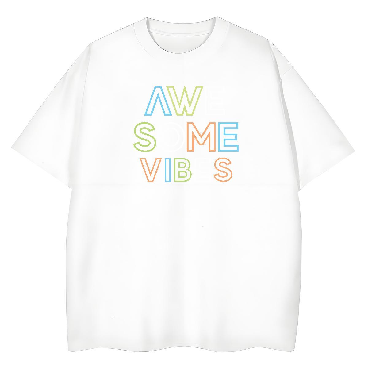 5A Lady T shirt 100% Cotton 230g letter High Street Hip Hop Woman T Shirts Short sleeve Soft Cartoon Print Clothes Shirt