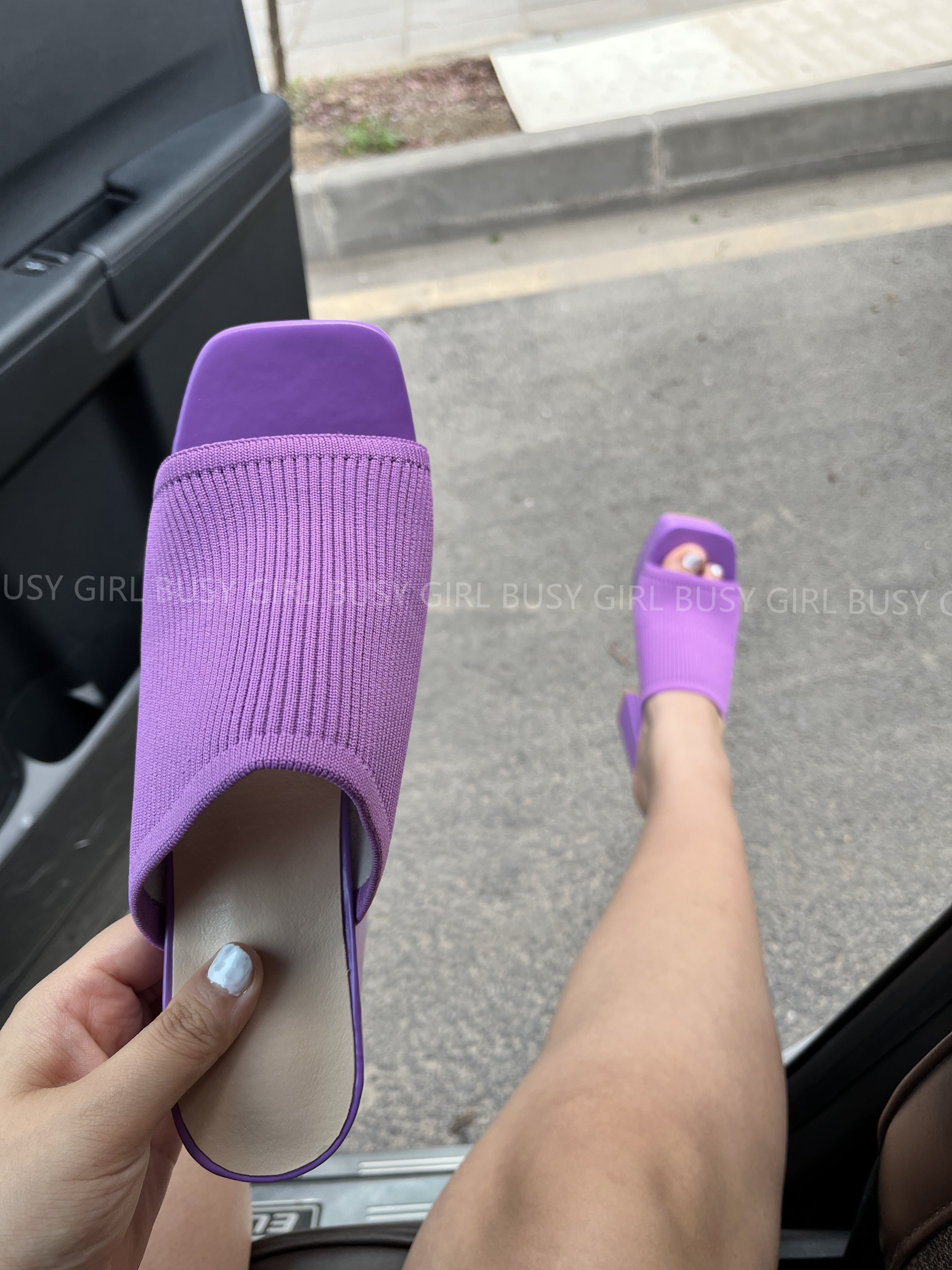 Busy Girl YX4283 Wholesale Women's Sandals Wide Foot Friendly High Heels Customized Shoes Women's Slippers Platform High Heels Sandals