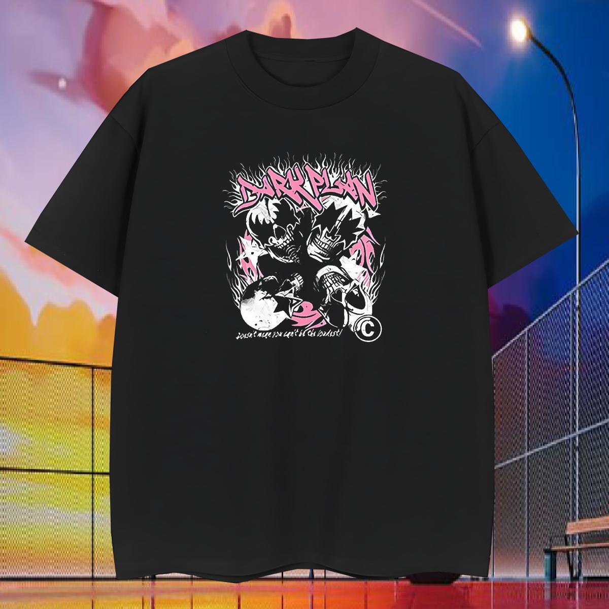 Wholesale Man T Shirts 230g 100% Cotton skull Beach Plus Size Custom O-Neck Short Sleeve Tshirts New Arrival Wear