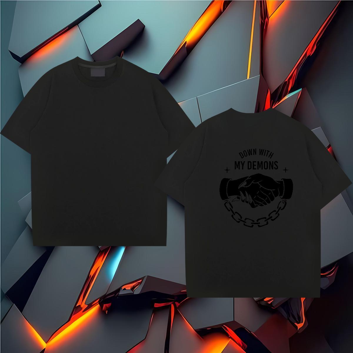 TOP Quality T shirt 100% Cotton 230g hands Casual Beach Custom Big Size Short Sleeve Soft Men Tees 2024 Summer Tees Shirts