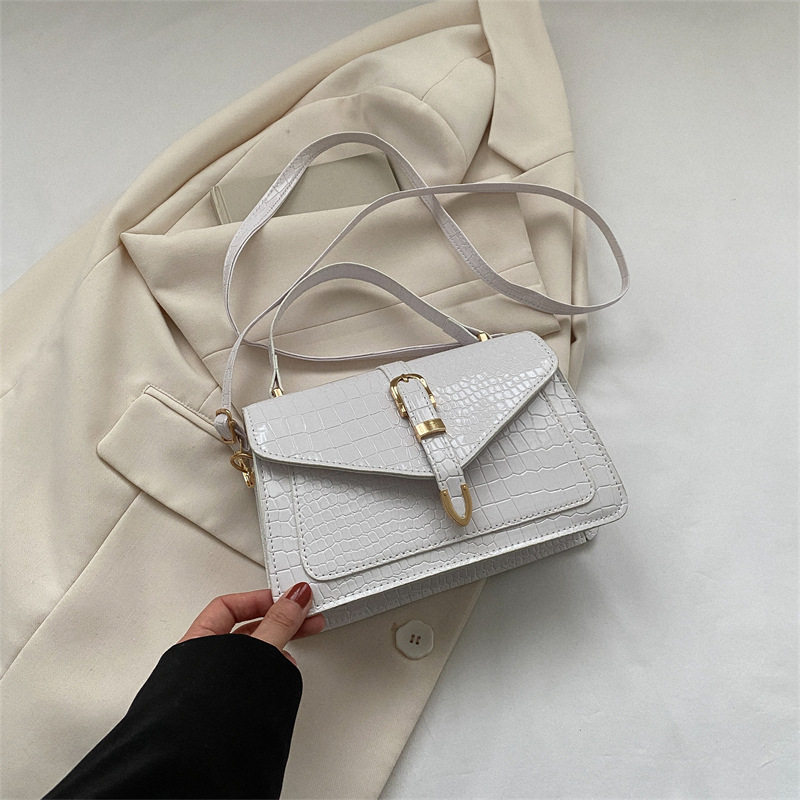 Women Bag Trendy Stitching Contrasting Bag New Design Fashion Shoulder Bag Cross-body Bag Handbag Free shipping