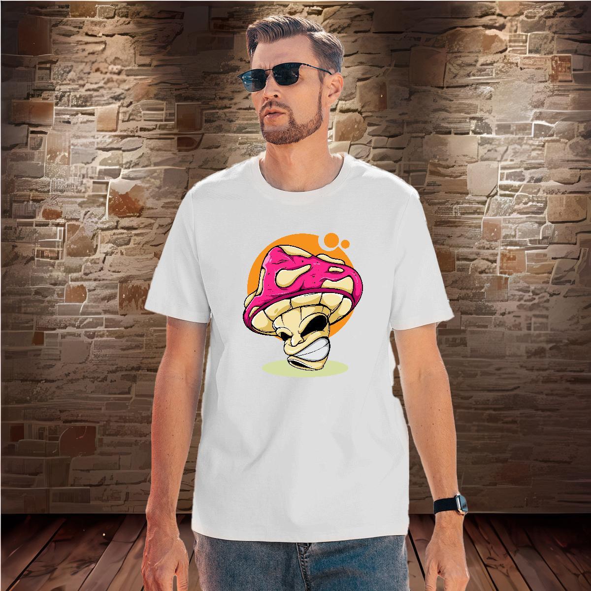 High Quality T Shirts Men 230g Pure Cotton ET Street wear Hip Hop Customized Crew Neck Breathable Men Tshirts Fashion Design Tops