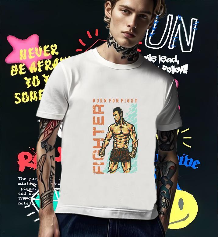 Designer Mens T Shirts 230g Cotton portrait Street Anime Print Breathable Tshirt for Man Woman Classic Tees Shirts