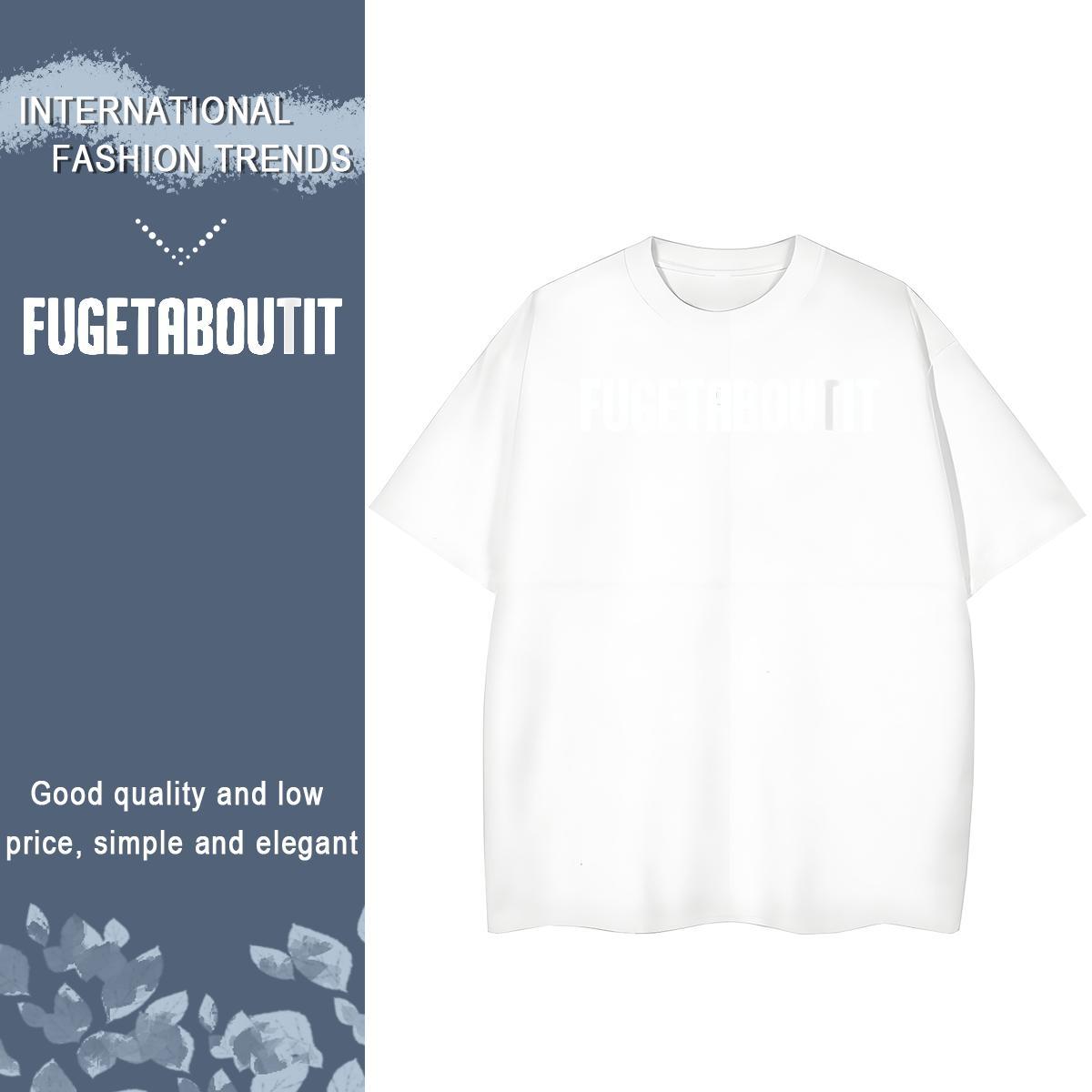 Cool Mens T Shirts 230g Cotton letter Casual Beach Graphic Round Neck Short Sleeve Couples T Shirts Fashion Casual Tshirts