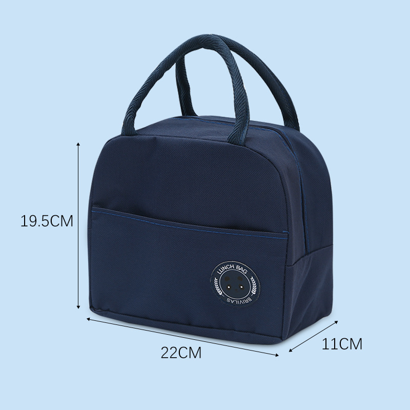 New Insulated Bag Thickened Bag Student Hand-held Waterproof Lunch Insulated Bag Free shipping