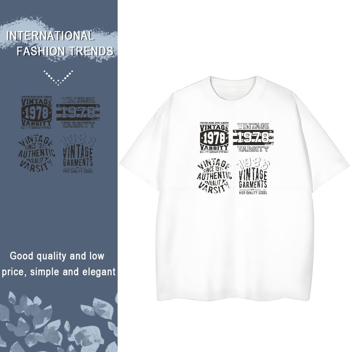 Popular Woman Tshirt 100% Cotton 230g letter Hip Hop Street T shirt Breathable Crew Neck Custom Print Plus Size Tops Shirt