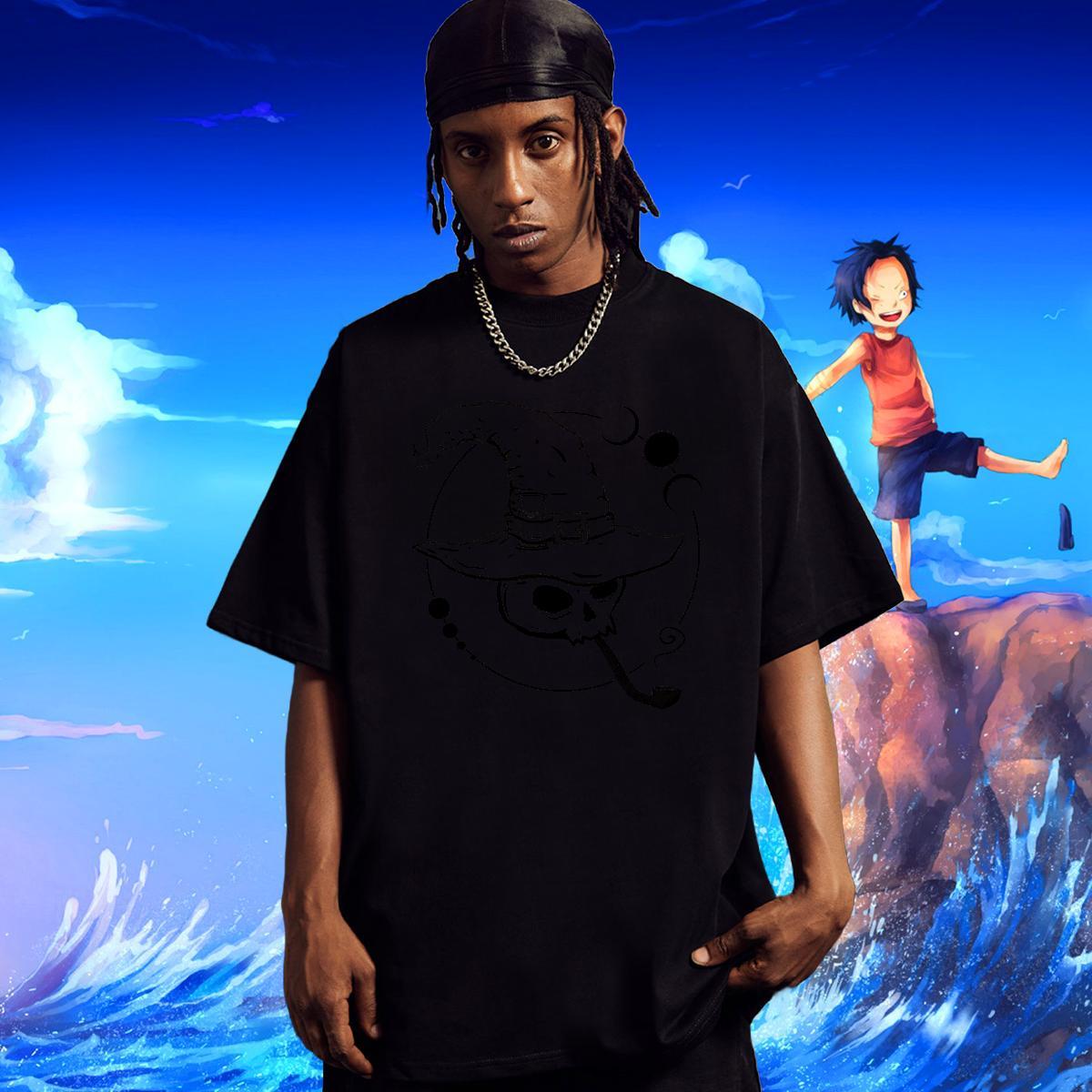 Brand T-Shirts for Men 100% Cotton 230g skull Street wear Hip Hop Skull Breathable Soft Mens Tshirts Stylist Tops
