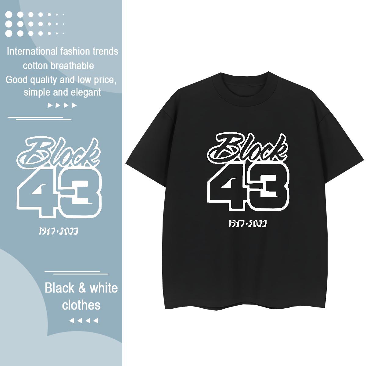 Wholesale Woman Tshirt 230g Cotton letter Spring Summer T-Shirts Short Sleeve O-Neck Customized Print Top Shirts