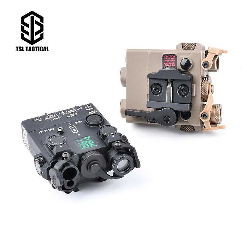 WADSN DBAL A2 Green Laser Indicator Tactical Red Dot Hunting Laser Airgun Zero Adjustment Laser PEQ 15 Fit Picatinny Rail CL240826