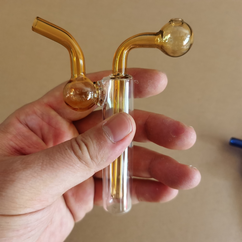 10cm Height Glass Diffuser Handcraft Hookah Mini Portable Smoking Pipes