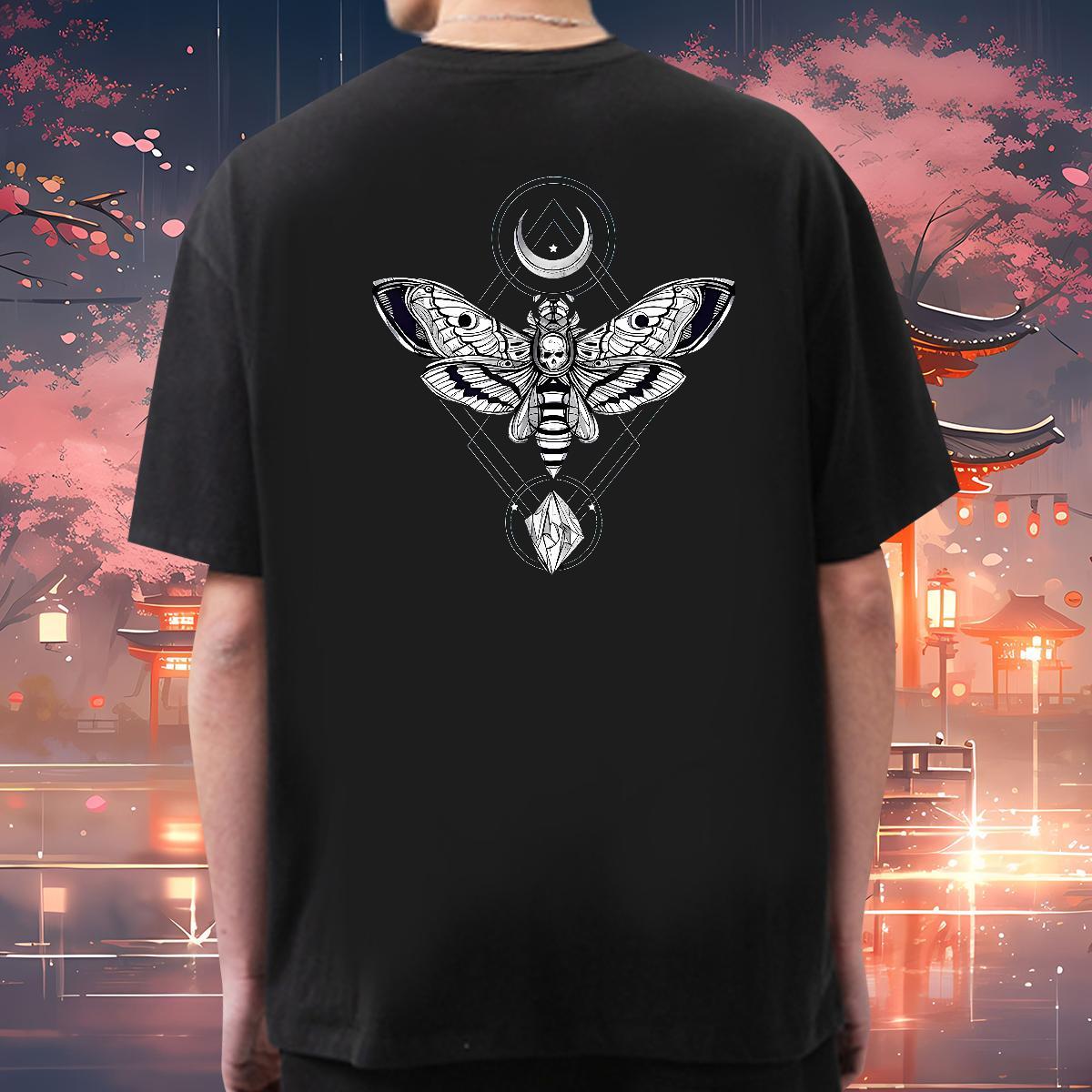 TOP Quality Man T Shirts 230g Cotton skull Casual Daily Wear Custom Printed Breathable Crew Neck Men Tshirts Fashion Designer Top Tees