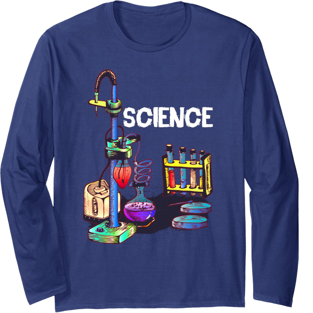 Long Sleeve Shirts for Men sweatshirt Medical Scientist Laboratory Science Lover Lab Geek Gift Long Sleeve T-Shirt T shirt Tee Streetwear Casual tops