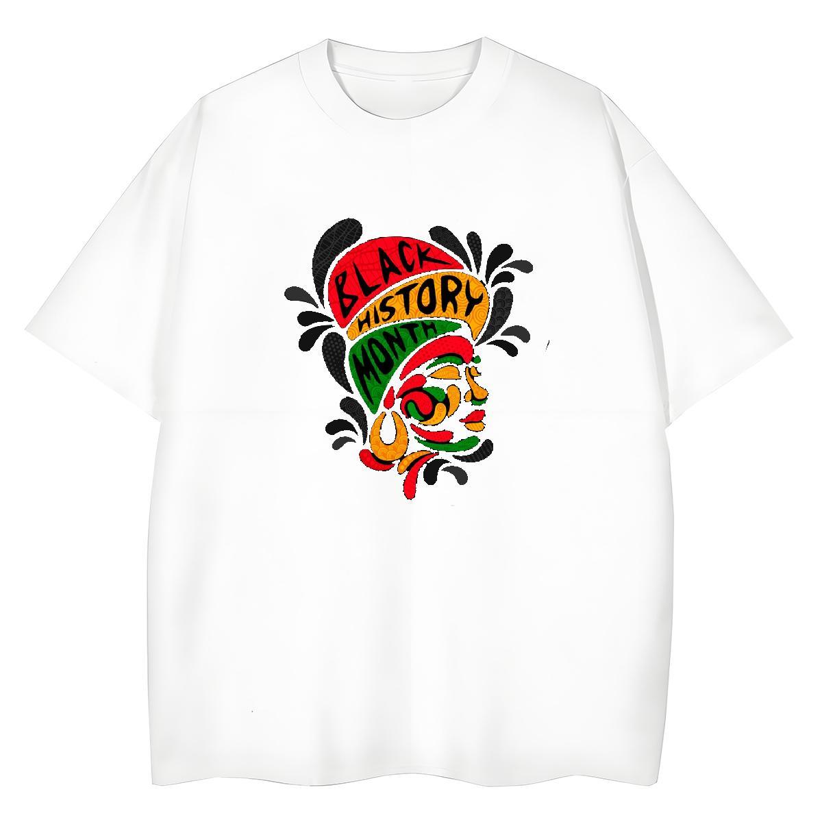 Comfortable Mens T Shirts 230g Pure Cotton letter Hip Hop Custom Cartoon Breathable Soft Men Tshirts New Arrival Clothings