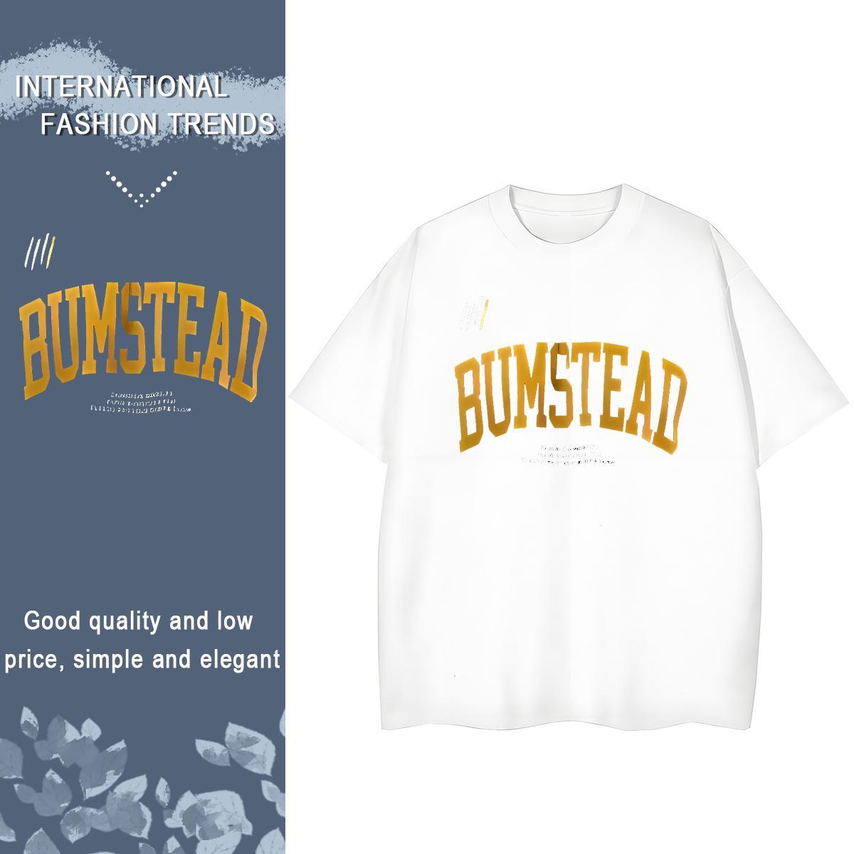 Lady Womens Tshirts 230g Cotton letter Daily Outfit Womens T Shirts Comfortable Custom Cartoon Tees Shirts