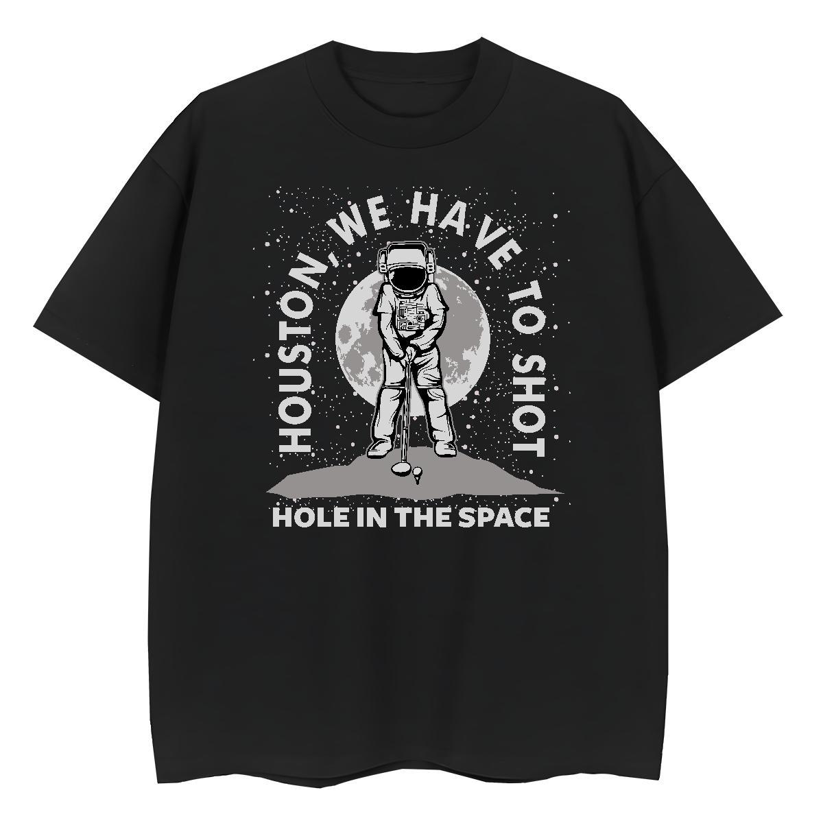 Comfortable Women Tshirts 230g Pure Cotton universe Sport T-Shirts for Women Crew Neck Cartoon Floral Printing Wear