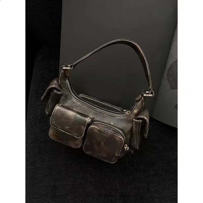 Retro y Pocket Shoulder Bag Womens ner Wallet Handbag Bolsas 240826 4