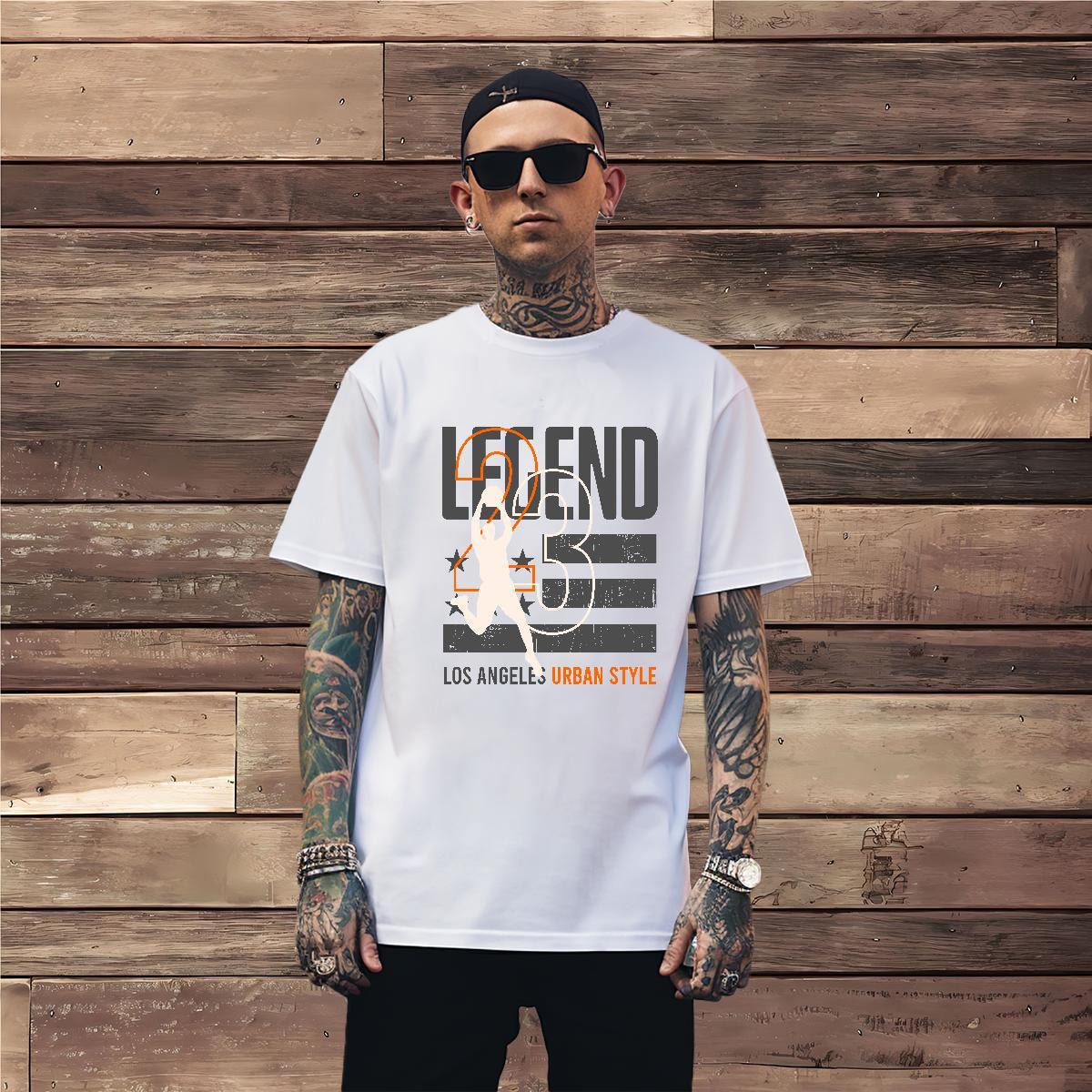 Designer Men T Shirts 100% Cotton 230g basketball Spring Summer Floral Print Pure Cotton Men Clothes T-Shirt Classic Casual Clothings