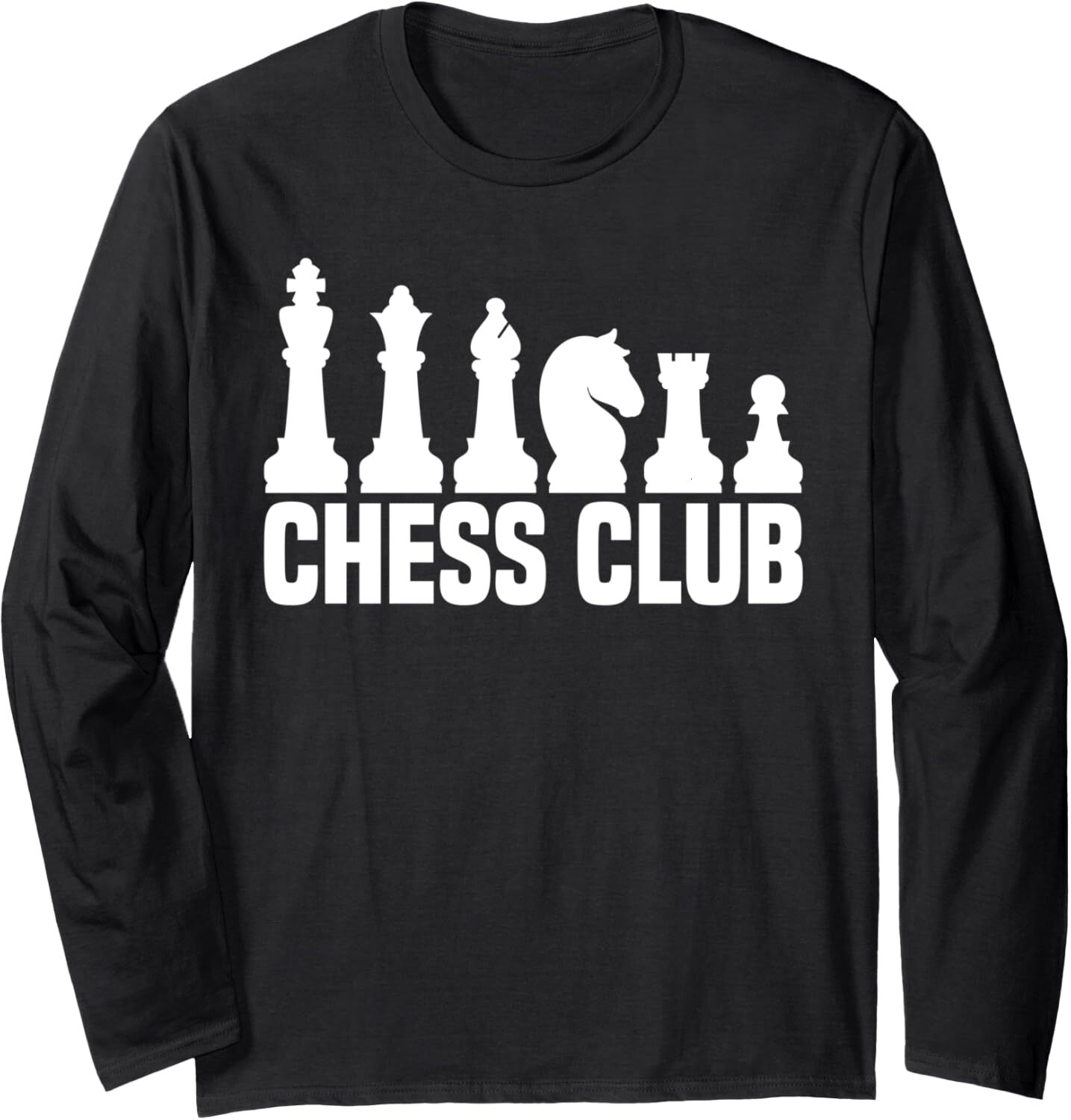 Long Sleeve Shirts for Men sweatshirt Chess Club For Chess Lovers Player Fun Gift Long Sleeve Tee Streetwear Casual tops clothes