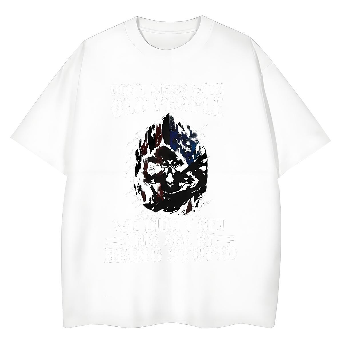 Cool T Shirt For Man 100% Cotton 230g letter Daily Wear Oversized Breathable Short Sleeve Men Tees 2024 New Polos