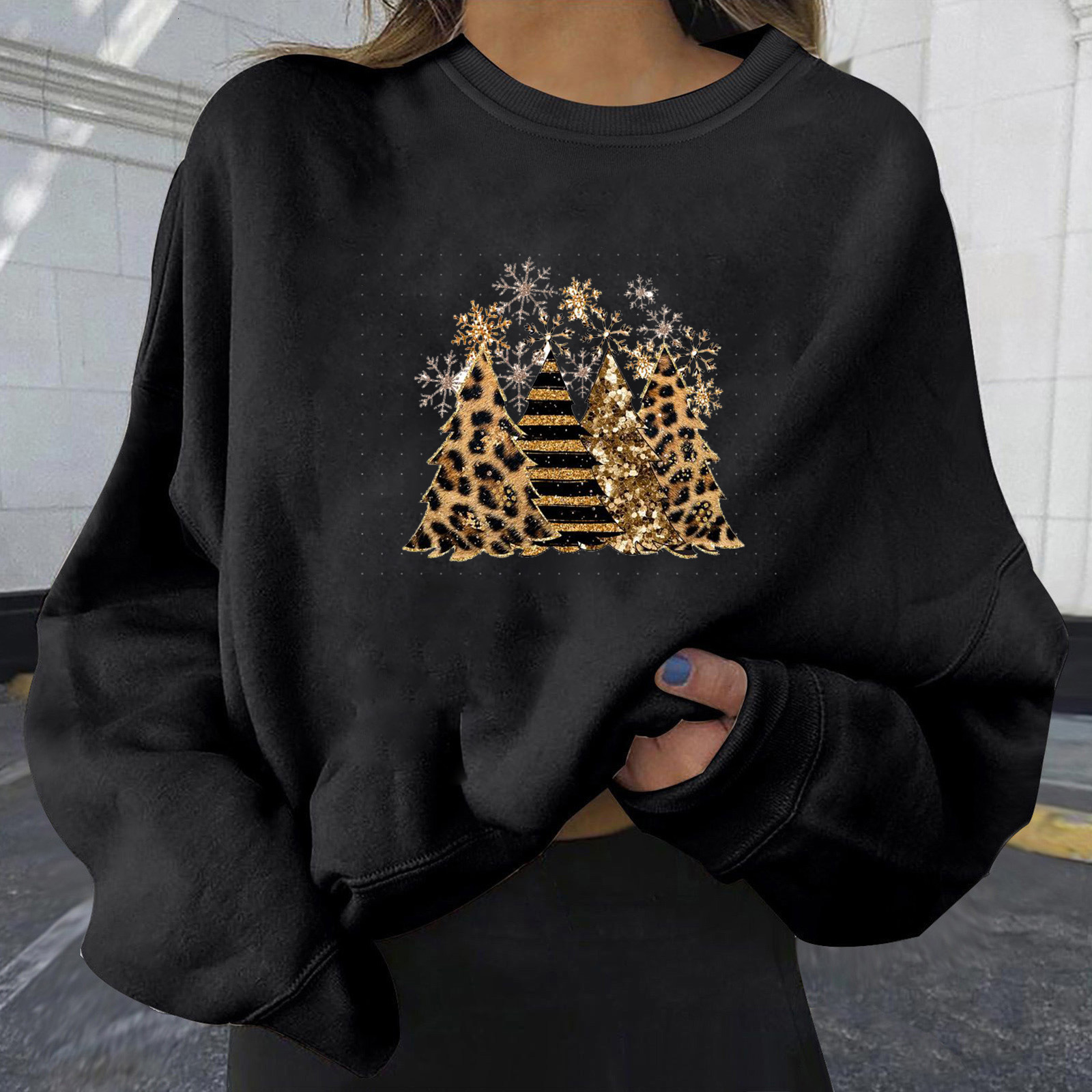 Personalized print plus size women's loose fit dongdumaoyi