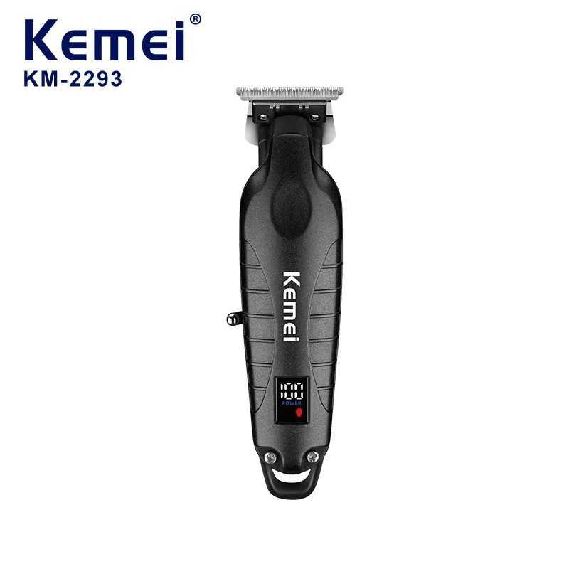 Kemei KM-2293 Salon grade Powder Metallurgy Blade Electric Hair Clipper 1200mAh Lithium Battery Hair Clipper W240824