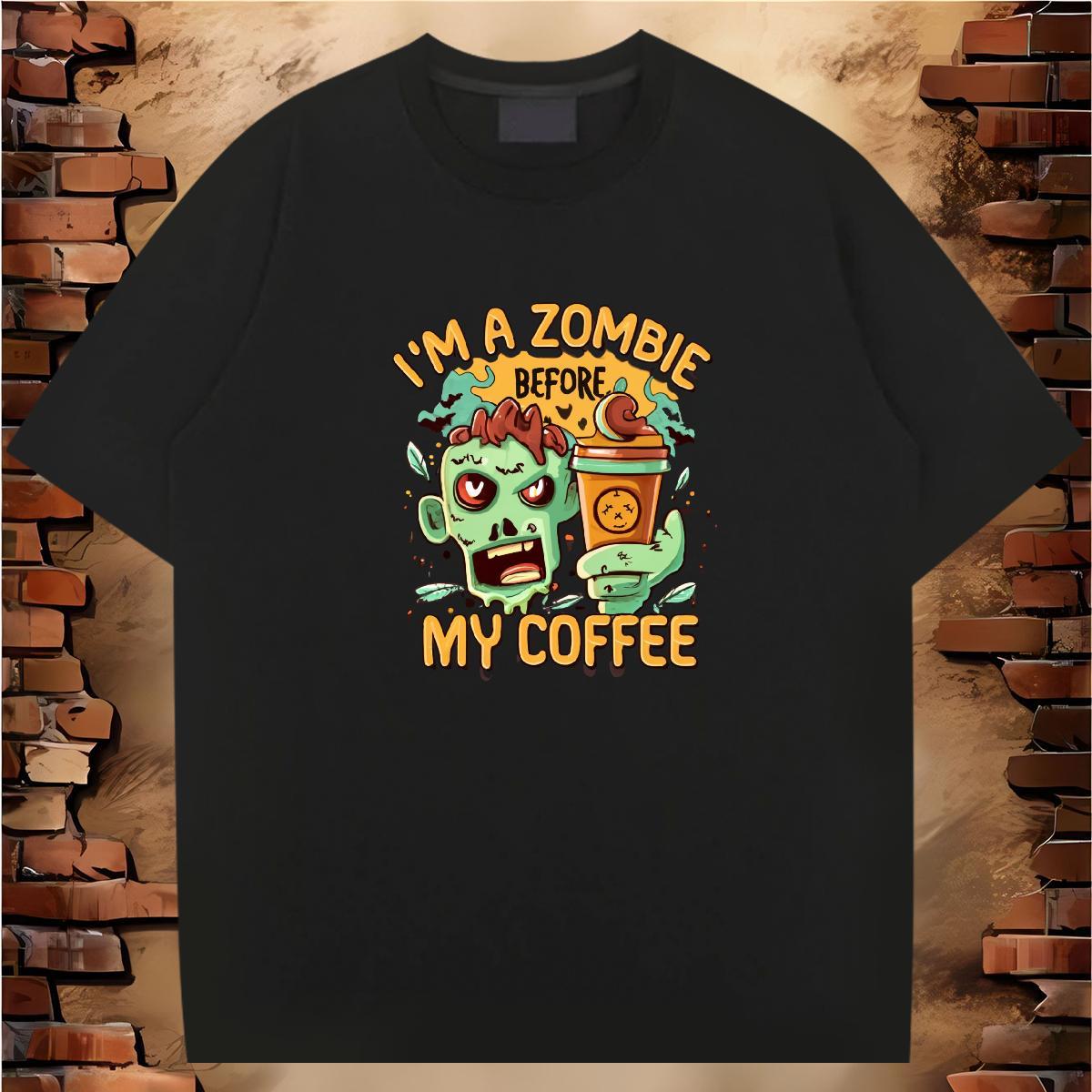 Designer T Shirts Men 100% Cotton 230g skull Sports Casual Anime Print Breathable Soft Men Tshirts Fashion Designer Tops Shirt