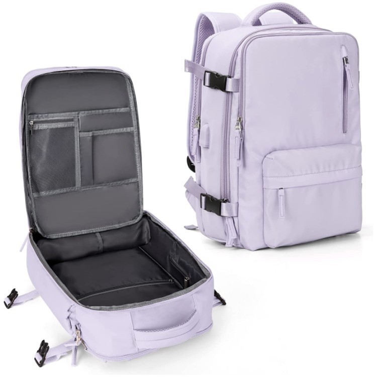 Designer Bag USB Rechargeable Large Capacity Travel Backpack with Multiple Functional Compartments