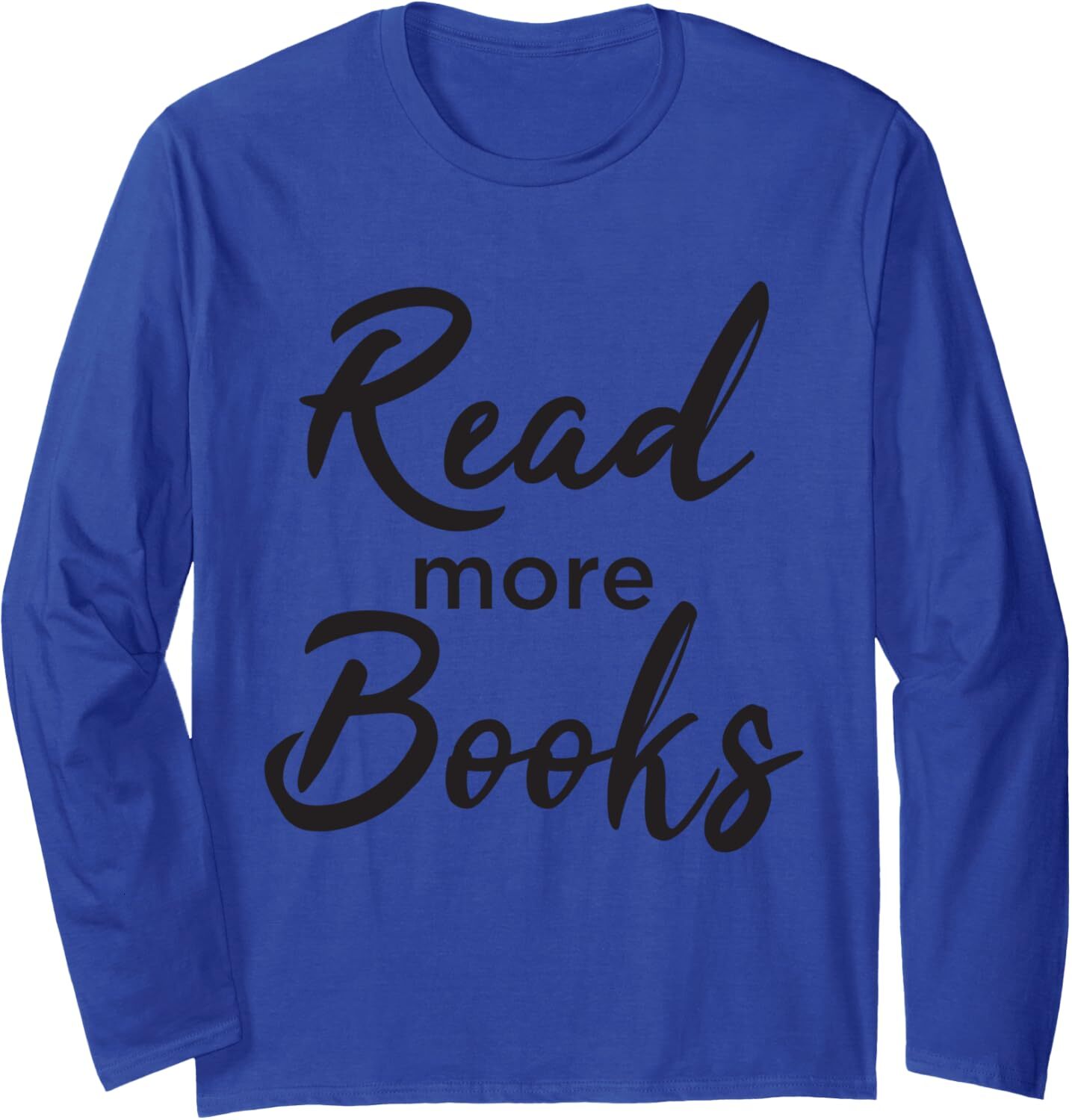 Long Sleeve Shirts for Men sweatshirt Read More Books Cool Reading Teacher Funny Gift Long Sleeve Tee Streetwear Casual tops clothes