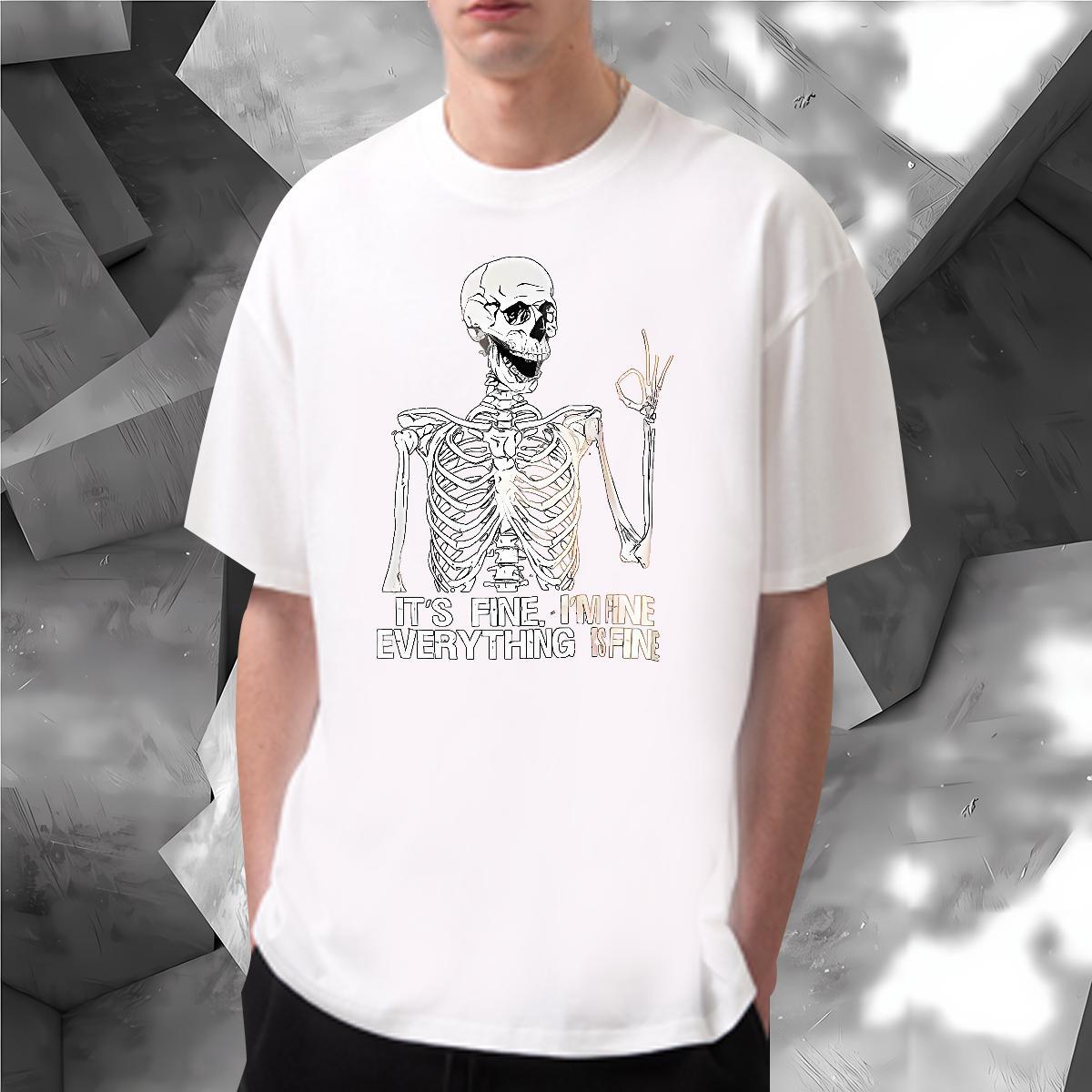 TOP Quality Mens T Shirts 230g Pure Cotton ok Sport Oversized 4XL O Neck Short Sleeves Men Tees New Designer Tee Shirt