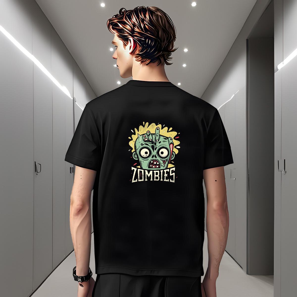 Designer Mens T Shirts 230g 100% Cotton skull Anime Printing Street Custom Printed Breathable Short Sleeve Couples T Shirts 2024 New Tees Shirts