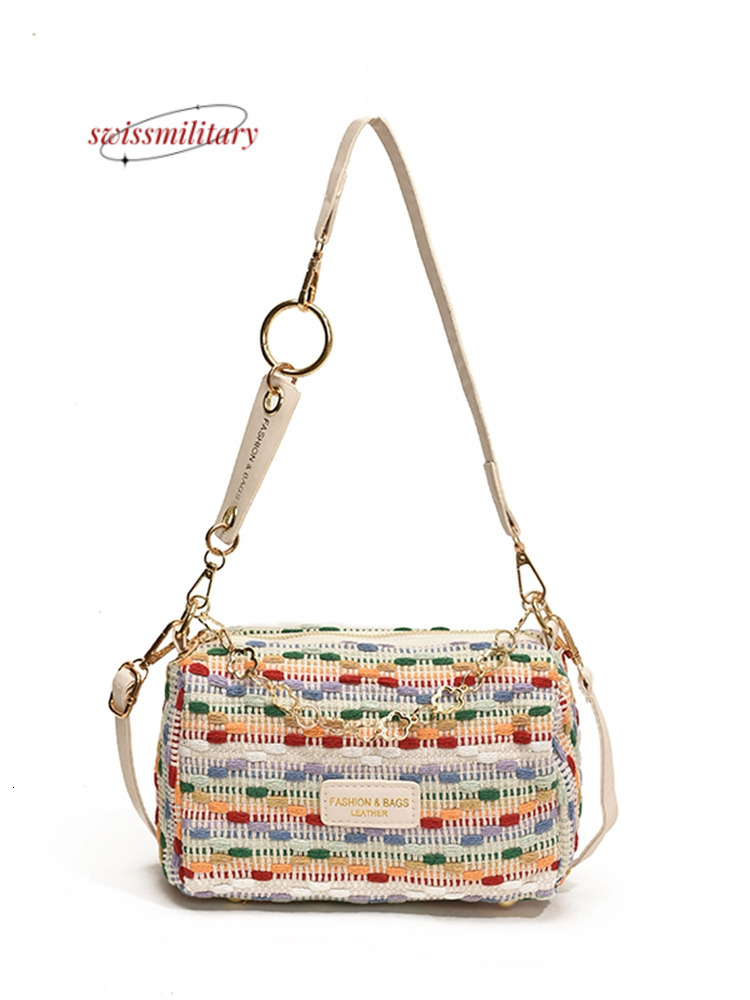 Swissmilitary 2025 Trendy Colorful Crossbody Bags Women Simple Casual Zipper Pillow Bag Summer Versatile Travel Handbags #48