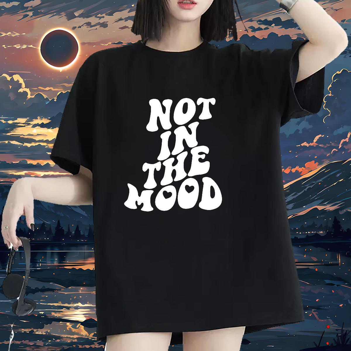 Comfortable Woman Tshirt 100% Cotton 230g letter Casual Womens T Shirts Short sleeve Soft Custom Printed Tees Shirts