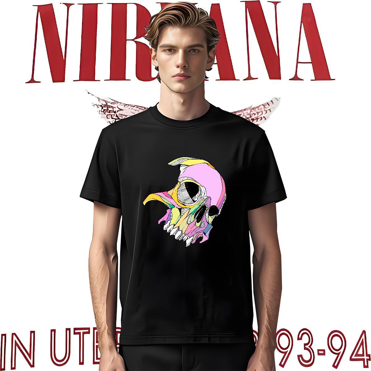 Unisex T Shirts Men 100% Cotton 230g skull Home Outdoor Skull Short Sleeve Soft Men Tshirts 2024 DIY Top Tees