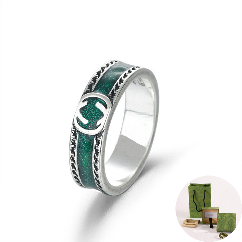 Vintage Rings Men Women S925 Sterling Silver Designer Birthday Gift Christmas Birthday Gifts Jewelry R047