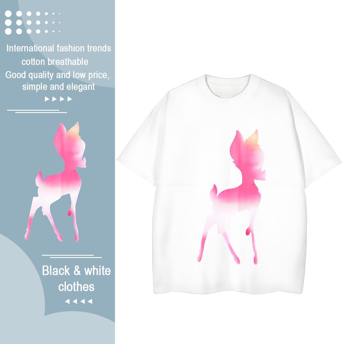 Brand Unisex Tshirts 100% Cotton 230g icon Sport Womens T Shirts O-Neck Short Sleeve DIY Printed Top Tees