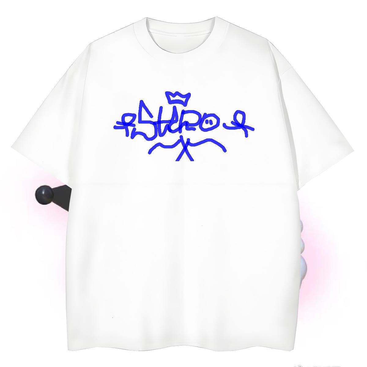 High Quality T-Shirts 230g Pure Cotton funny Daily Outfit Anime Crew Neck Breathable Tshirt for Man Woman New Arrival Tops