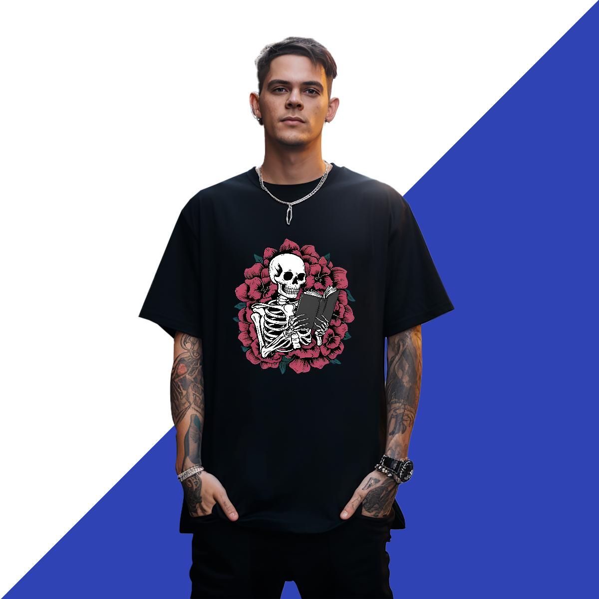 Cool Design Men T Shirts 230g 100% Cotton rose Street Casual Plus Size Custom Pure Cotton Mens Tshirts Designer Fashion Top Tees