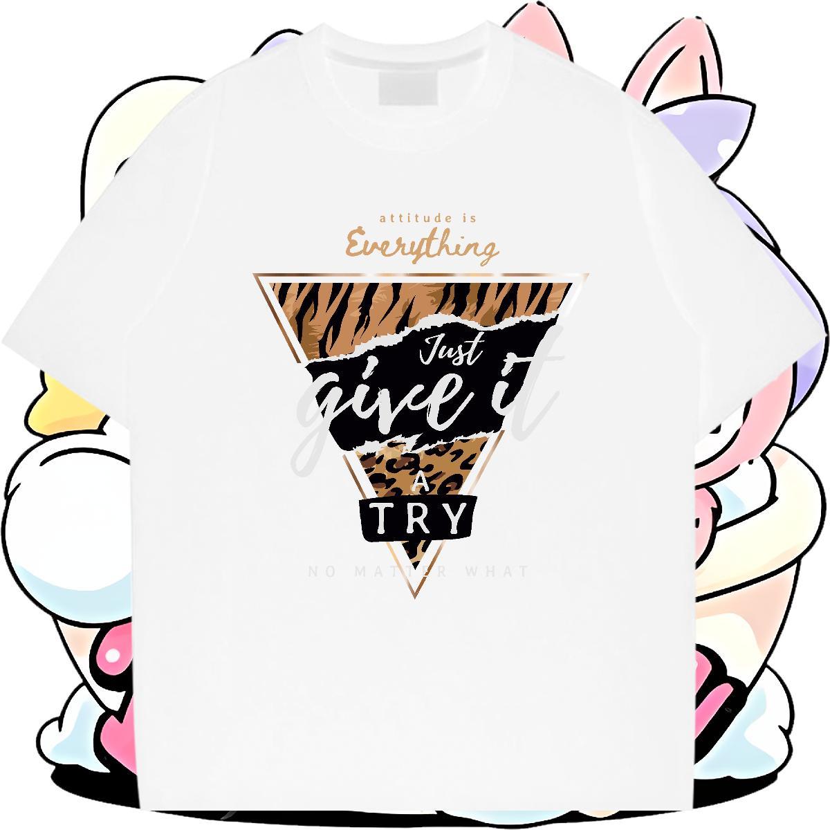 Cool T shirt 100% Cotton 230g letter Sport Custom Printed Breathable Crew Neck Men Tshirts Fashion Tops Tees