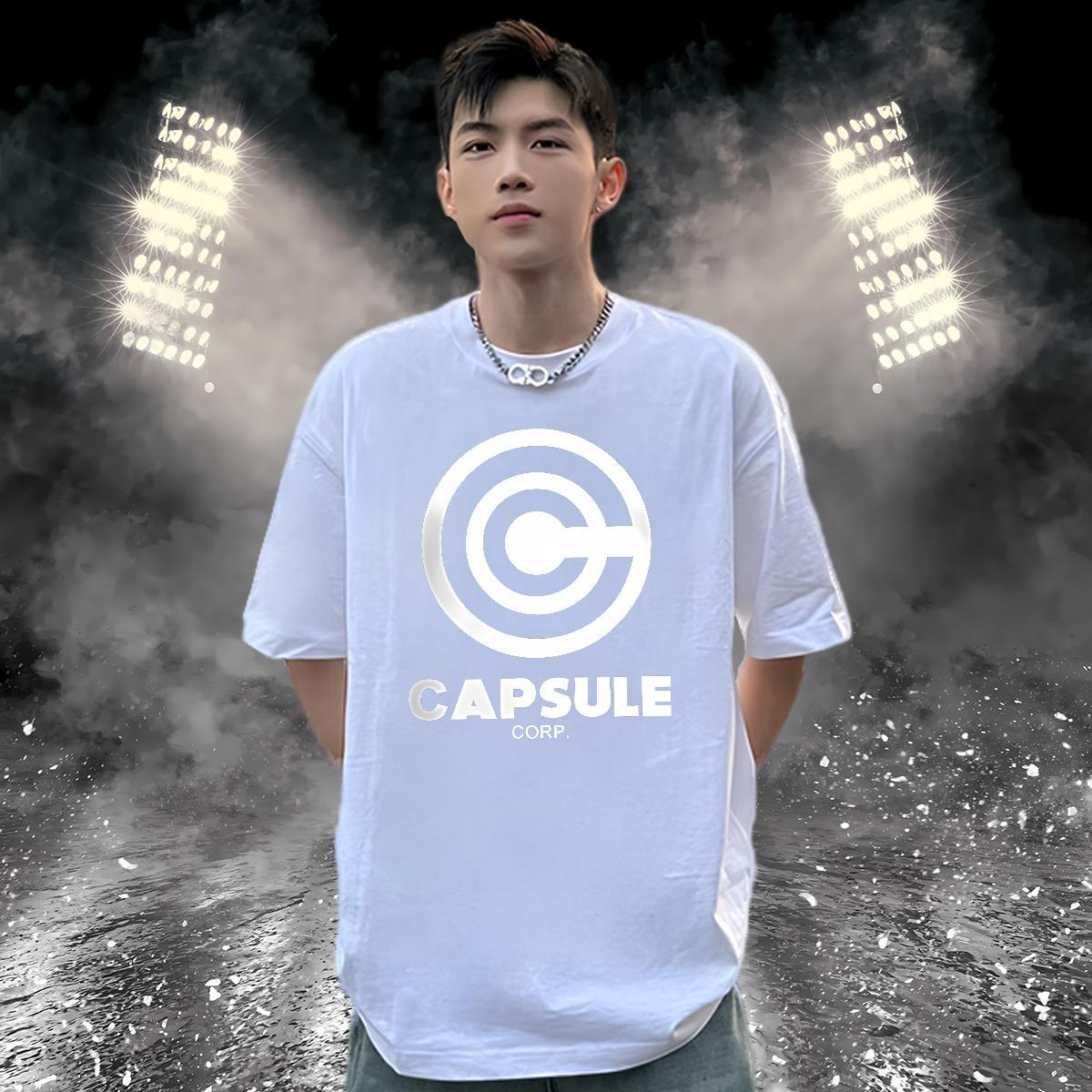 Free Shipping T-Shirts for Men 230g 100% Cotton letter Street Casual Custom Anime Breathable Soft Men Tops Tees New Arrival Polos