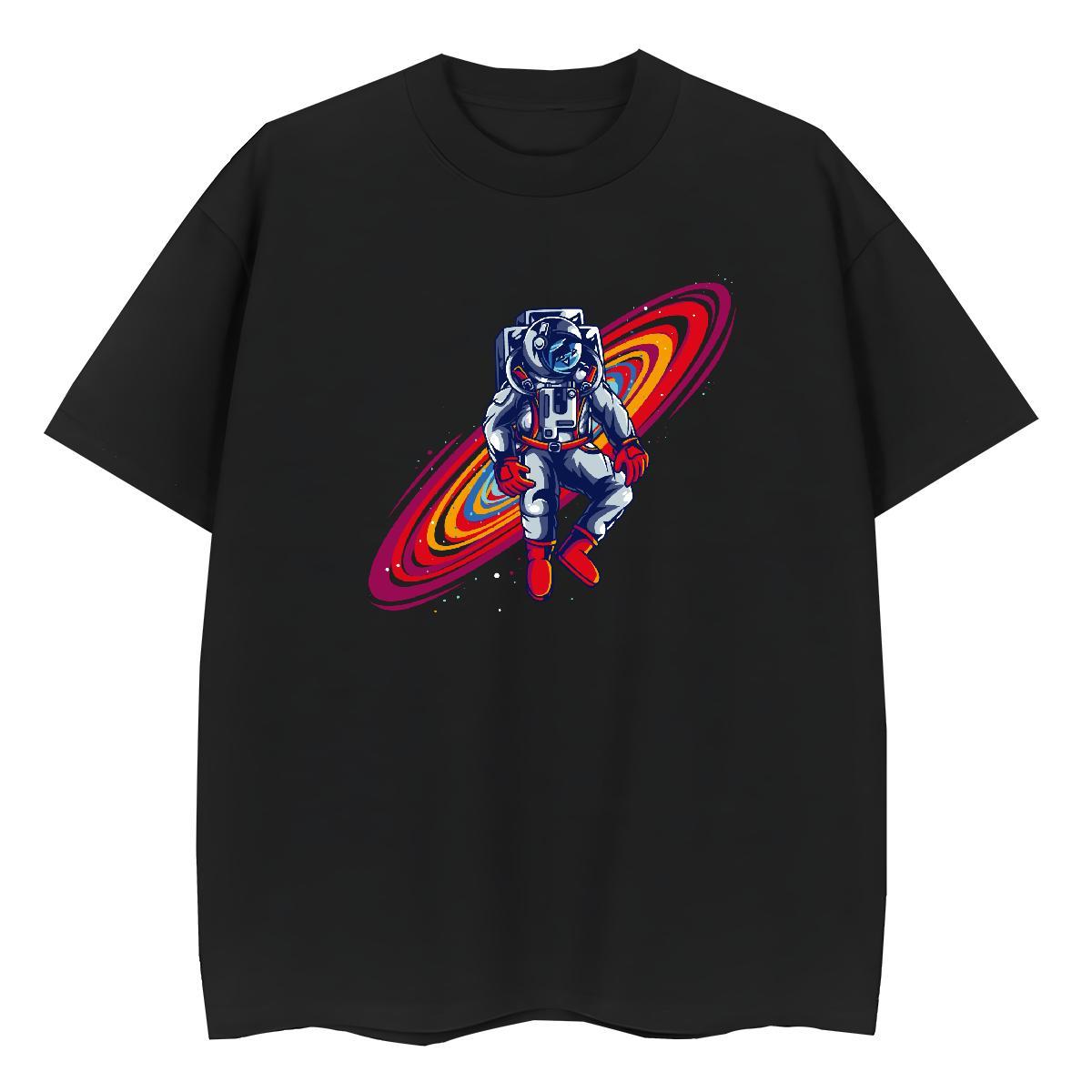 Designer Nice Woman Tshirt 230g Pure Cotton universe Street T Shirt For Woman Crew Neck Custom Print Oversized Tees